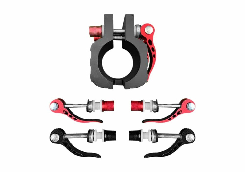 Bague renforcée serrage potence Zero Dualtron - couleur rouge ou noir