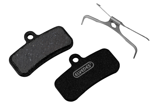 Plaquettes de freins ELVEDES organique I semi metalique I Metal-Carbone pour Nami freins Logan