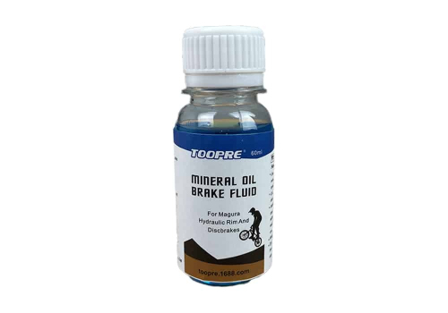 Huile minérale bleu freins hydrauliques