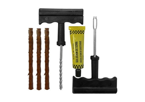 Mèche de réparation pneu tubeless