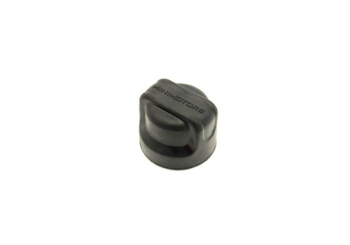Capuchons d'écrou de roue en caoutchouc noir M12 pour Dualtron