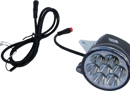 SXT Feu avant LED pour scooter électrique Noir ou gris 36 V
