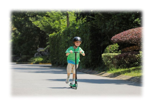 Segway Trottinette électrique pour enfant verte A6