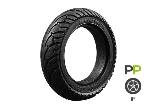 Pneu plein 200x50 Mini 4 Prp (Ar) Etwow (Av)