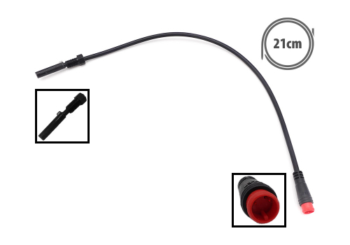 Capteur de Frein Zoom Connecteur Etanche 2 Pins 210 mm